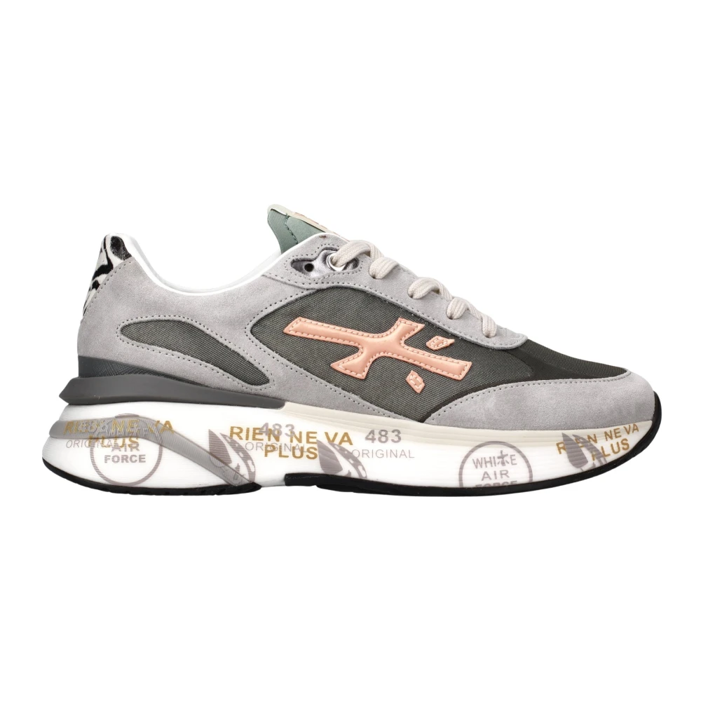 Premiata Moe Run Sneakers Heren Schoenen Grijs