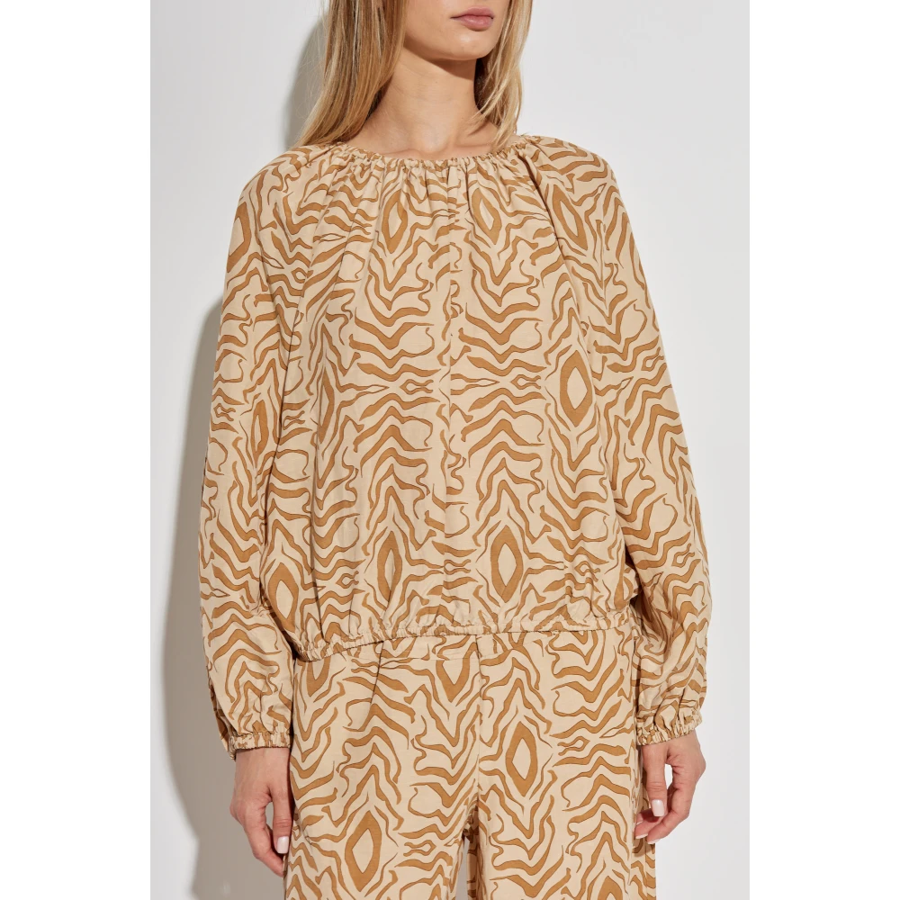 By Malene Birger Top Lalow By Herenne Birger Beige Dames