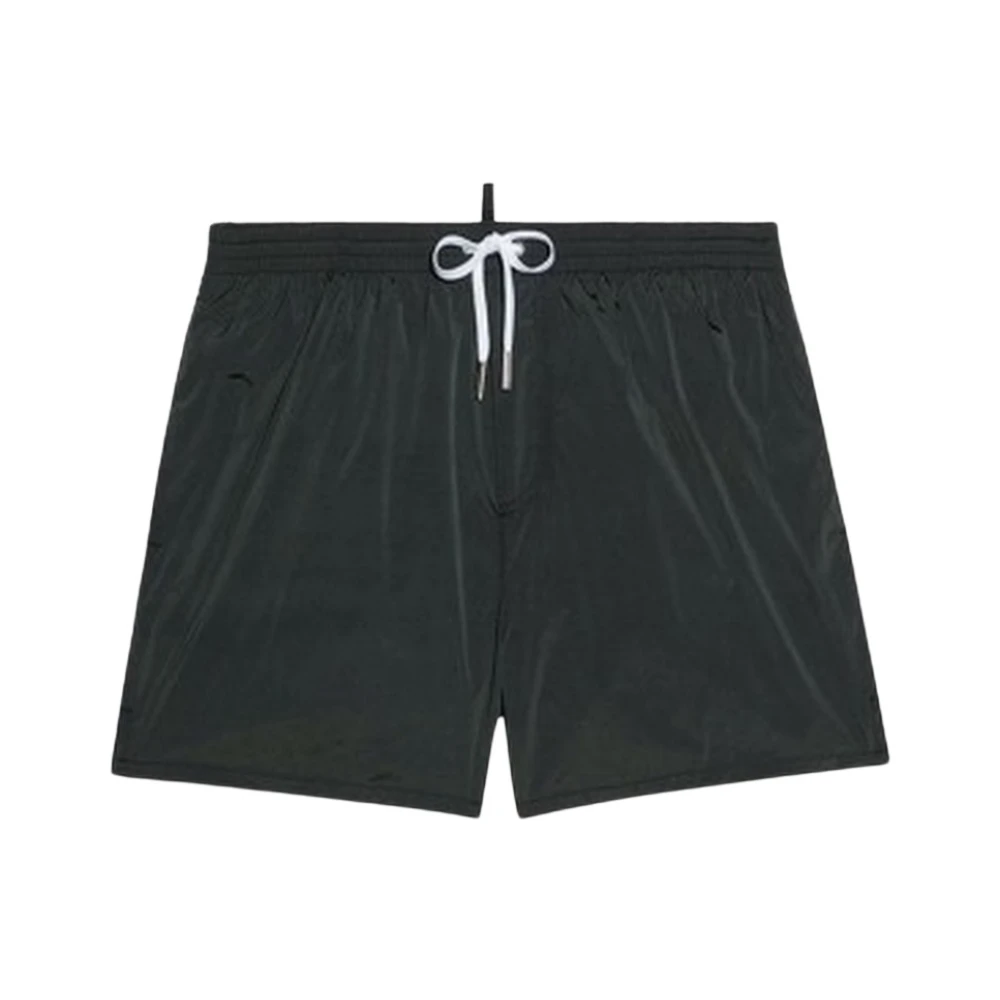 Dsquared2 Men's Black Beachwear,, Stylish And Comfortable Beachwear Large
