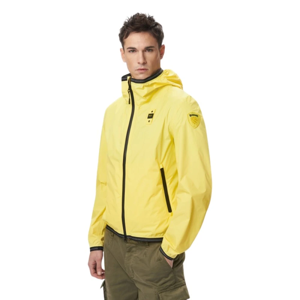 Blauer Uomo Giallo Giacche, M, New,