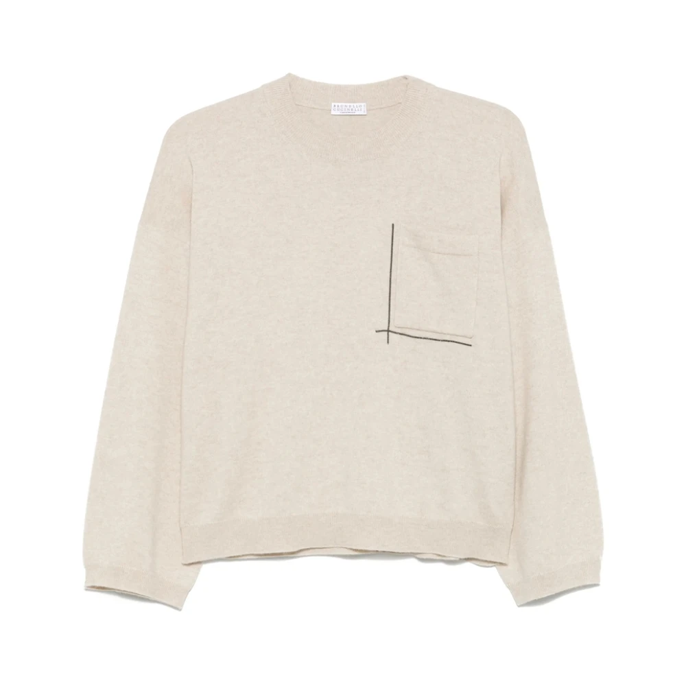 Knitwear > Round-neck Knitwear - - Brunello Cucinelli - Modalova