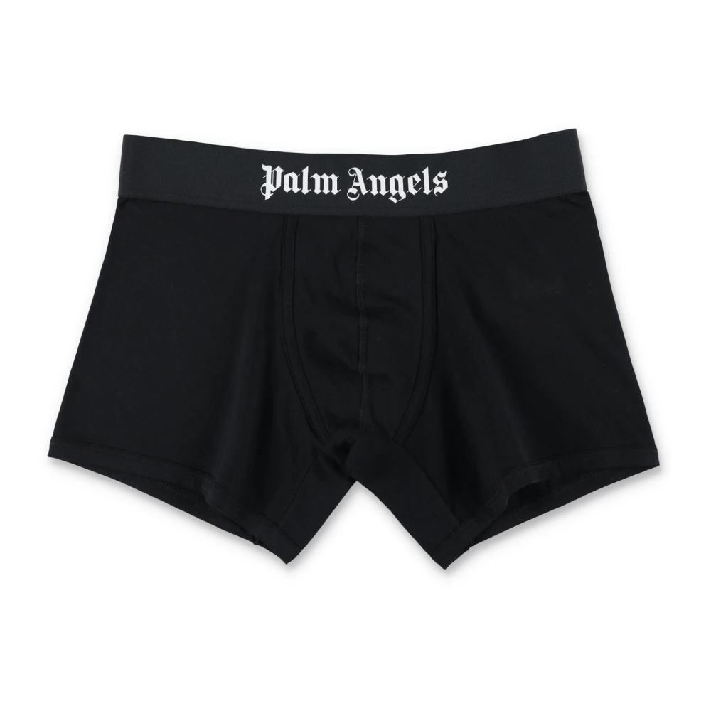 Palm Angels Zwarte Boxershorts Aw23 Black Heren