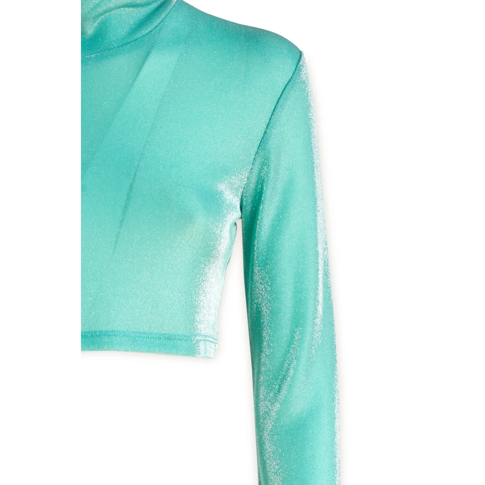 Rotate Birger Christensen Stijlvolle TOP voor een Modieuze Look Green Dames