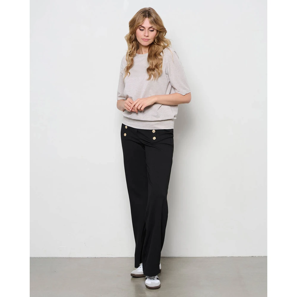 &Co Woman T-shirt met ronde hals White Dames