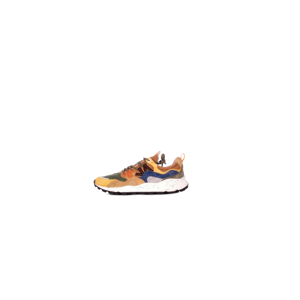 Flower Mountain Uomo Multicolor - Suede Sneaker - Shoes - E - 42 Eu