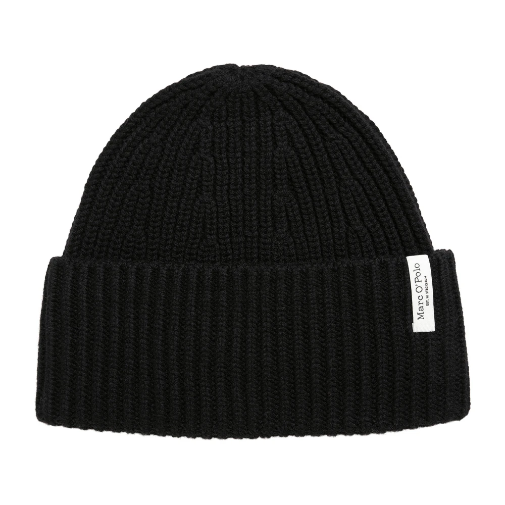 Marc O'Polo Gebreide muts Black Dames