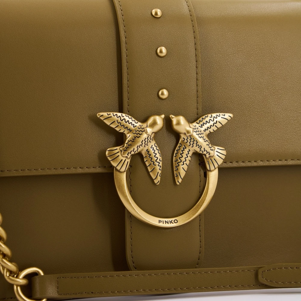 pinko Klassieke Crossbodytas Brown Dames
