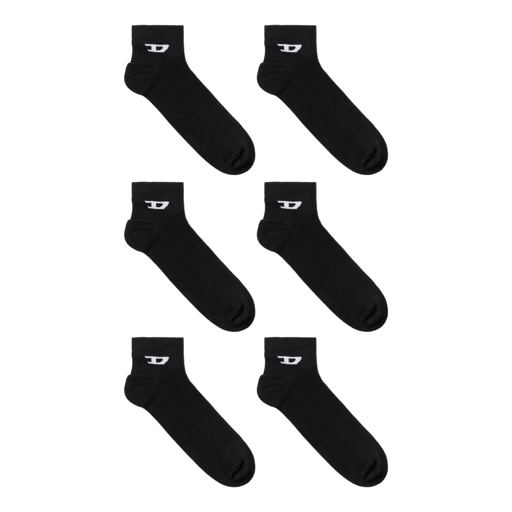 Diesel Sokken Skm-D-Ankle -9 Black Heren
