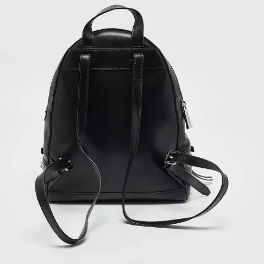 Michael Kors Pre-owned Leather backpacks Black Dames