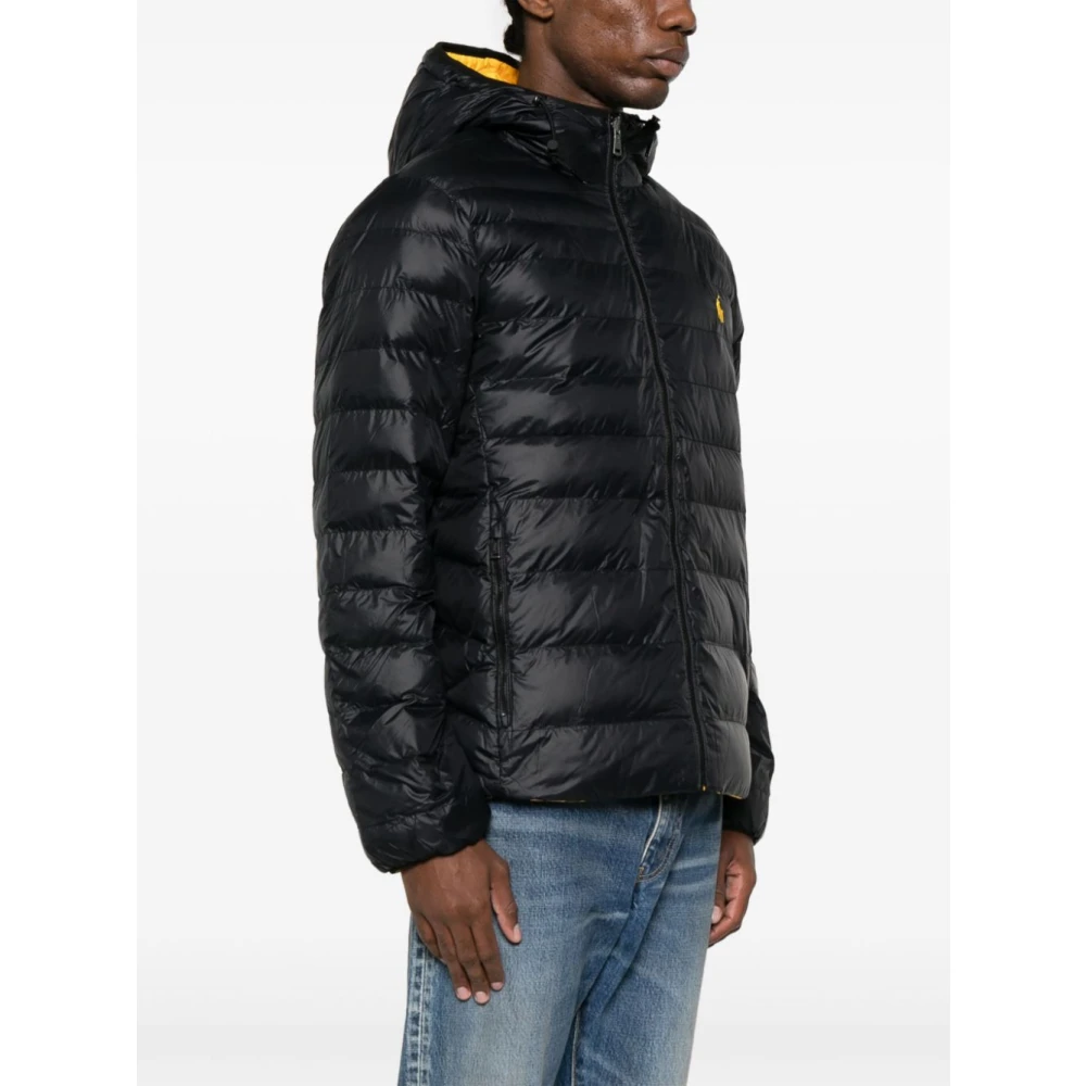 Polo Ralph Lauren Zwarte Donsjas voor Mannen Black Heren