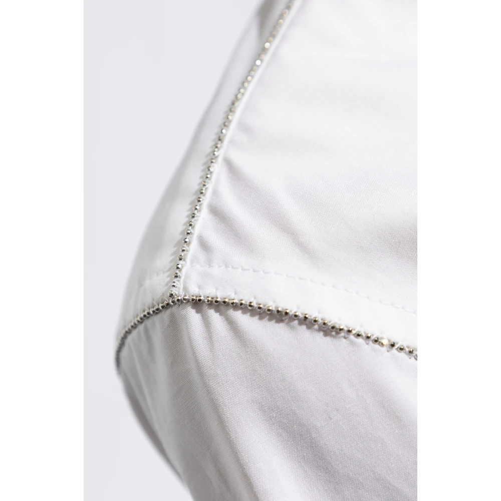 Fabiana Filippi Shirt met versiering White Dames