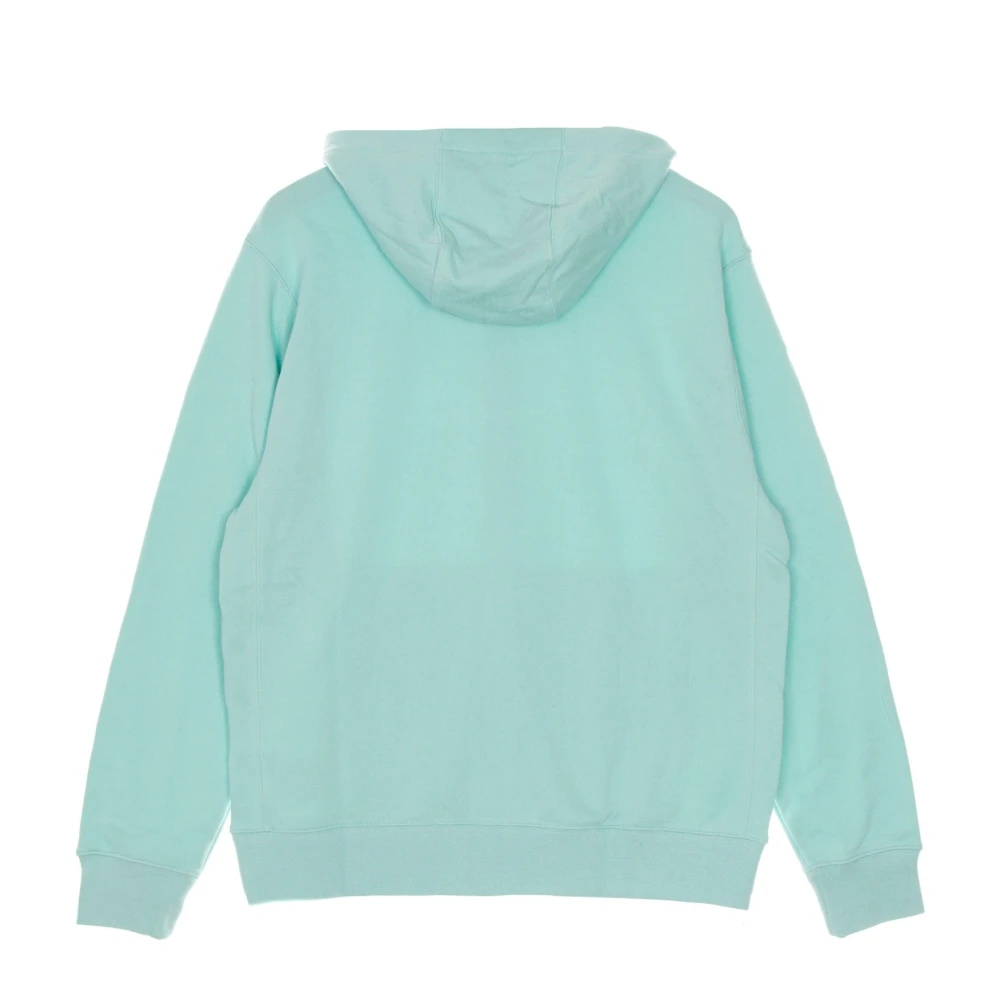Nike Sportswear Club Hoodie French Terry Zip Blue Heren