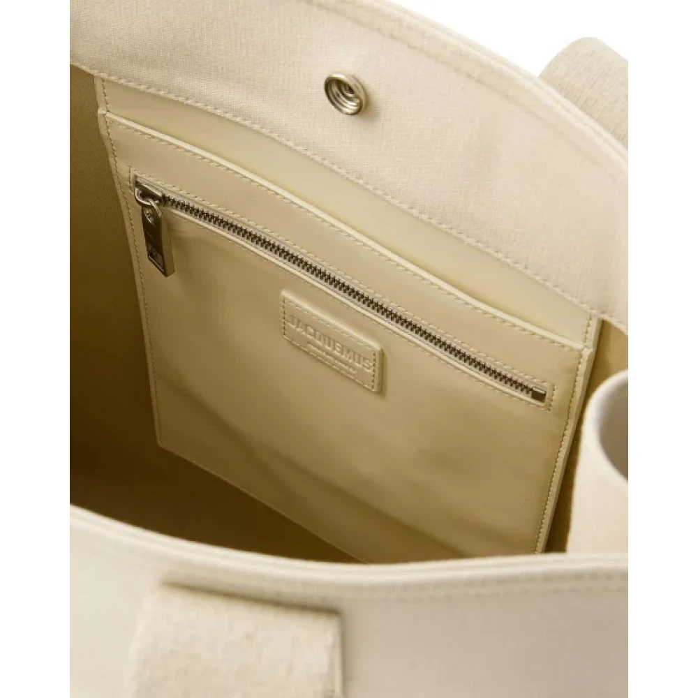 Jacquemus Pre-owned Cotton handbags White Heren