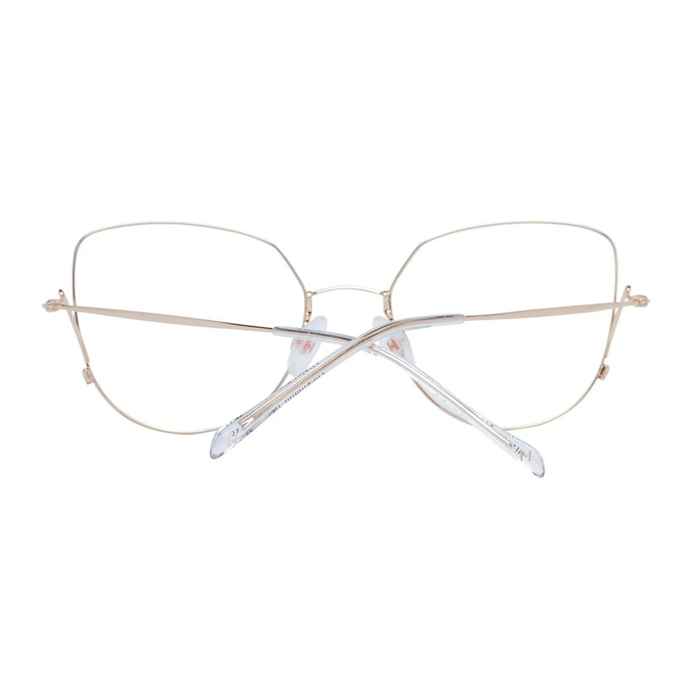 Ana Hickmann Gouden Cat Eye Metalen Optische Frames Yellow Dames