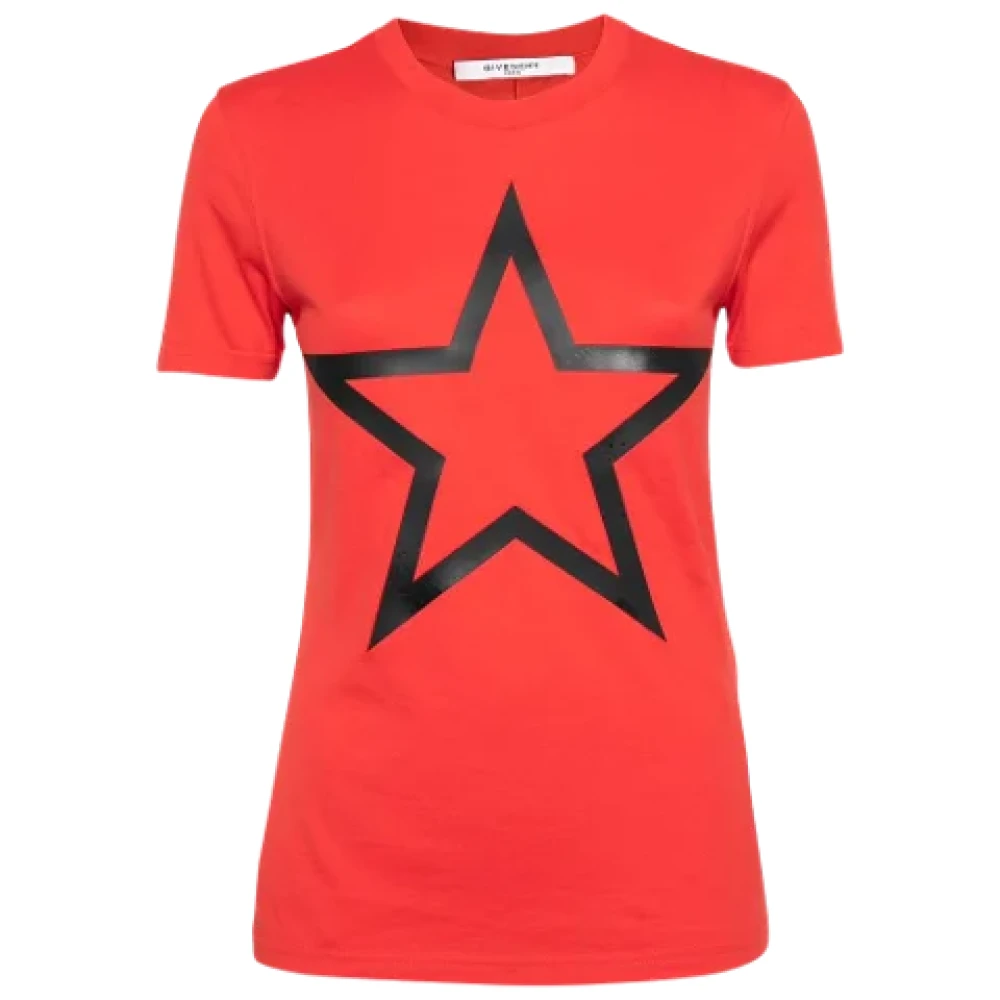 Givenchy Pre-owned Cotton tops Red Dames