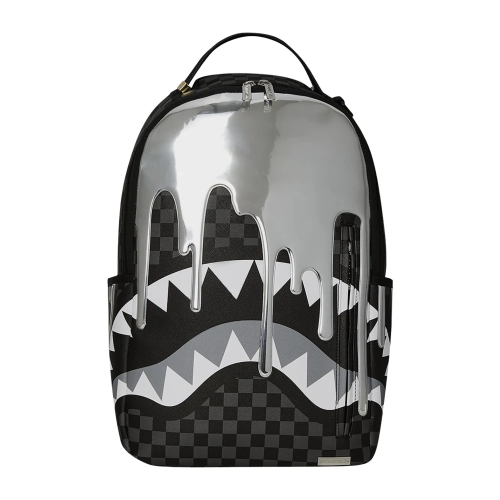 Sprayground Metallic Drips Unisex Rugzak Black Unisex
