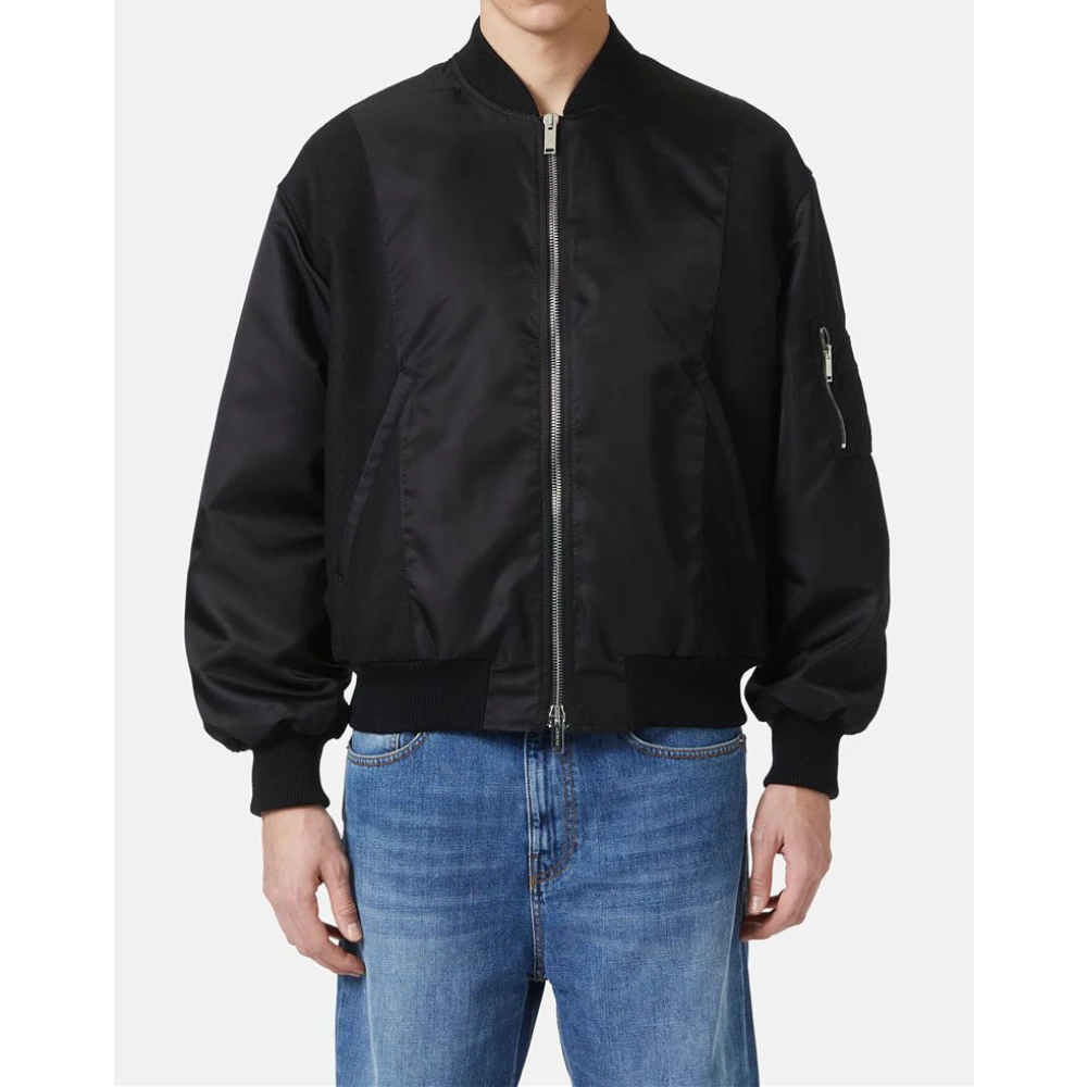 Iceberg Nylon bomberjack van de The Re-Edit collectie Black Heren