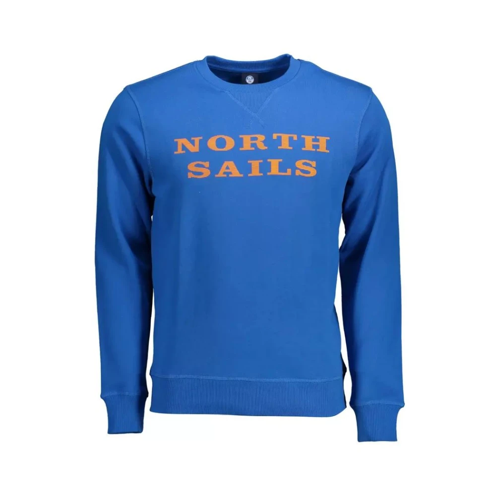 North Sails Men's Blue Round Neck Sweatshirt - Sweatshirts - Xl- Sweatshirts & Hoodies