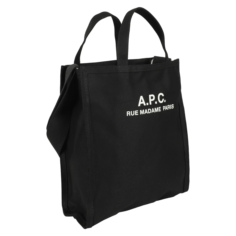 A.p.c. Gerecyclede Tote Tas Black Heren