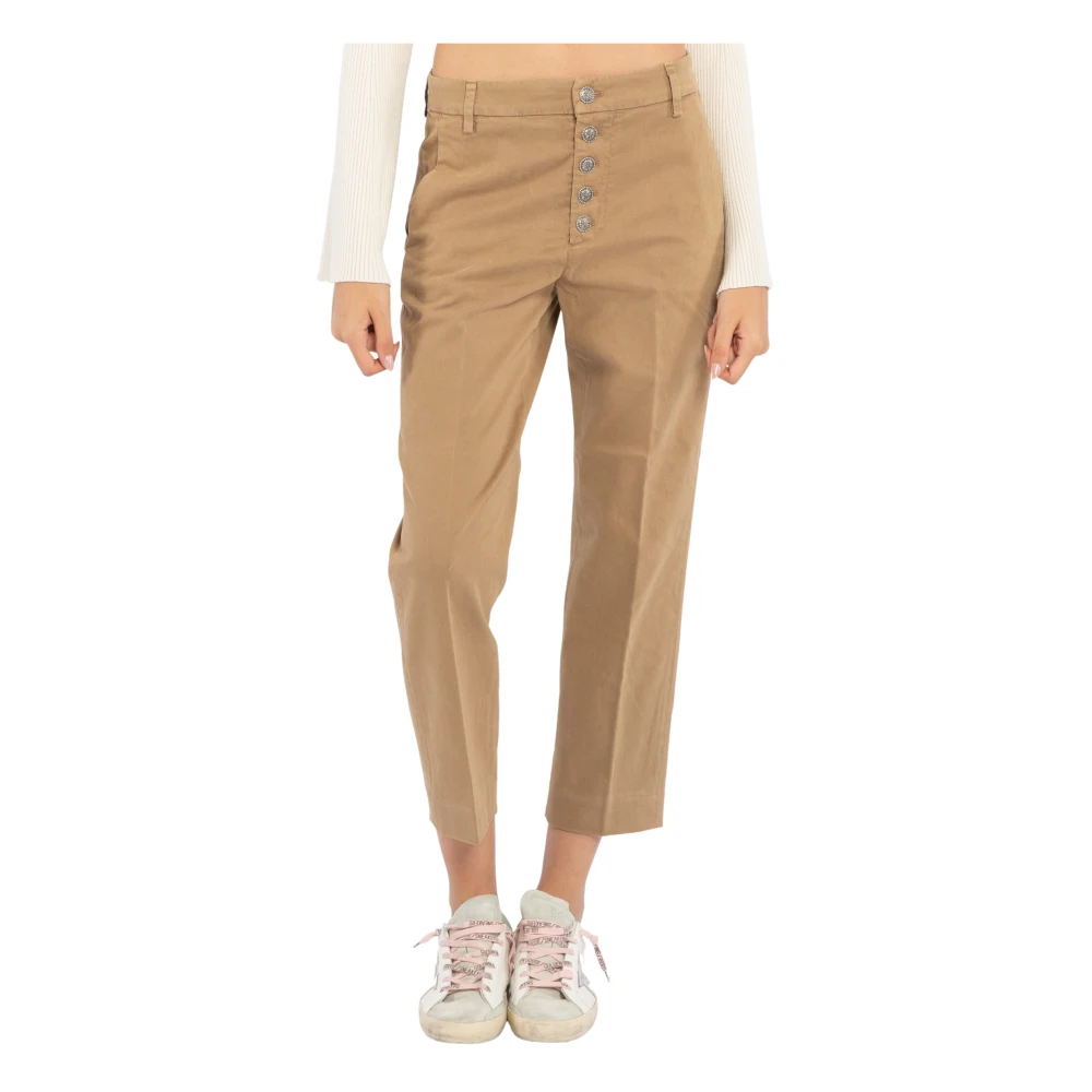 Trousers > Cropped Trousers - - Dondup - Modalova