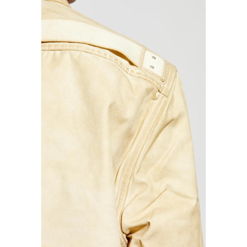 Rick Owens Denim Overhemd Beige Heren