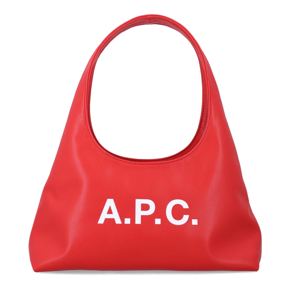 A.p.c. Donna Rosso Borse, Taglia Unica, New,