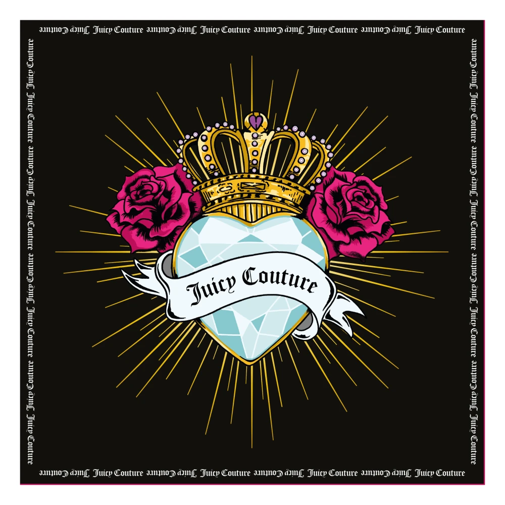 Juicy Couture S. Heart Sjaal Black Dames