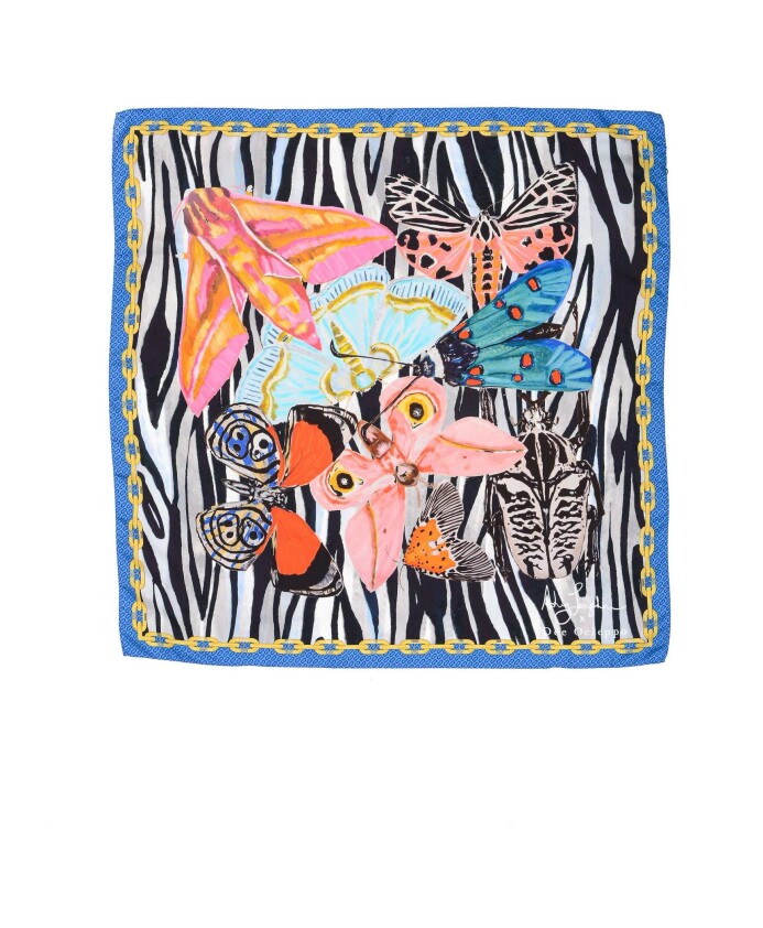 dynamische-zebra-zijden-sjaal