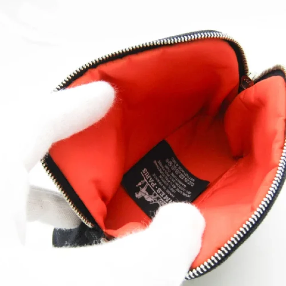 Hermès Vintage Pre-owned Leather clutches Black Dames