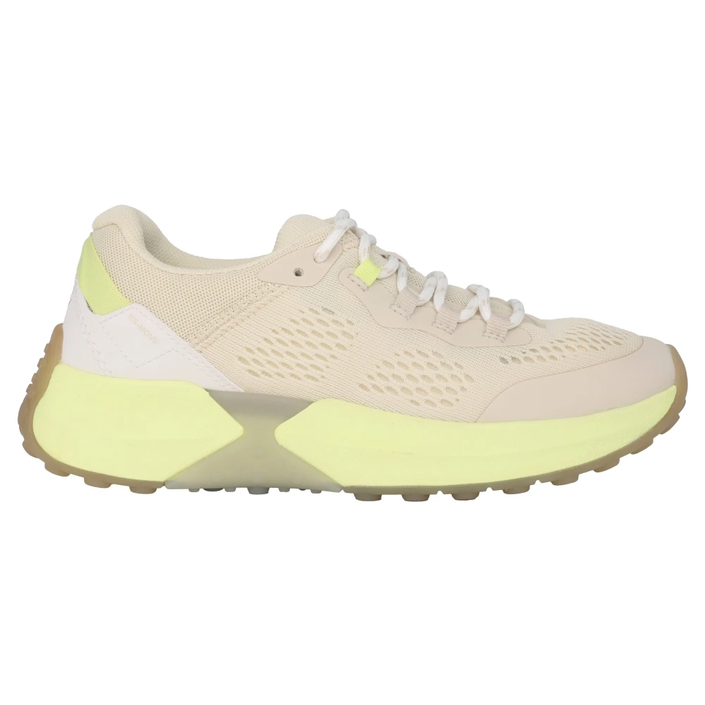 Gabor Gele rollende sneaker voor vrouwen Dames Schoenen Beige