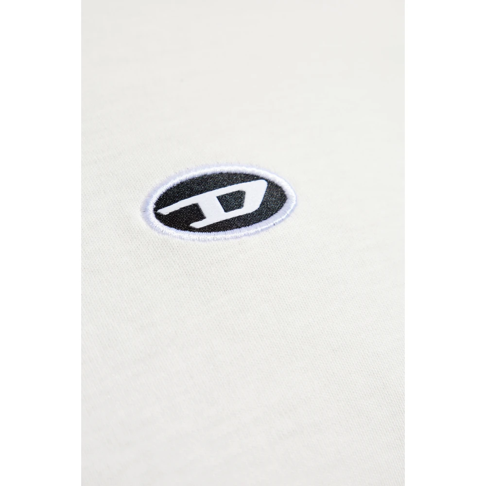Diesel T-shirt T-Adjust-Doval-Pj White Heren