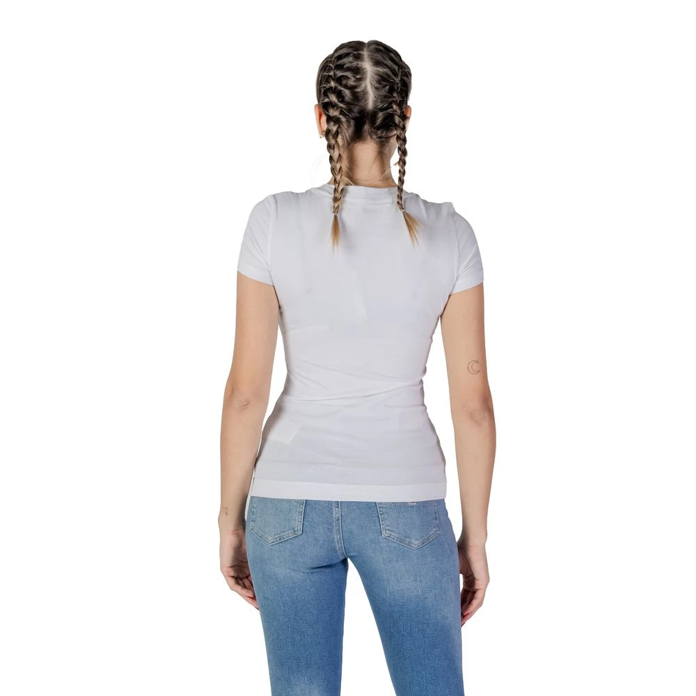 Guess Witte Katoenen Tops & T-Shirt White Dames