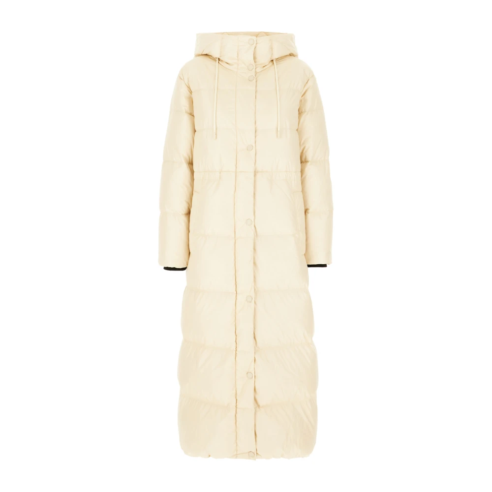 Max Mara Weekend Stijlvolle Piumini Jas voor Vrouwen Beige Dames