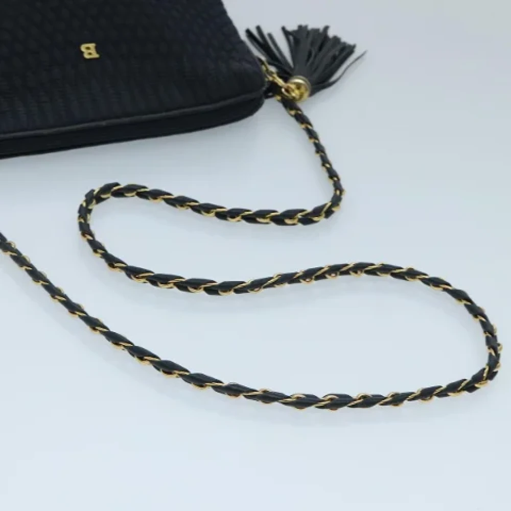 Bally Pre-owned Leather shoulder-bags Blue Dames