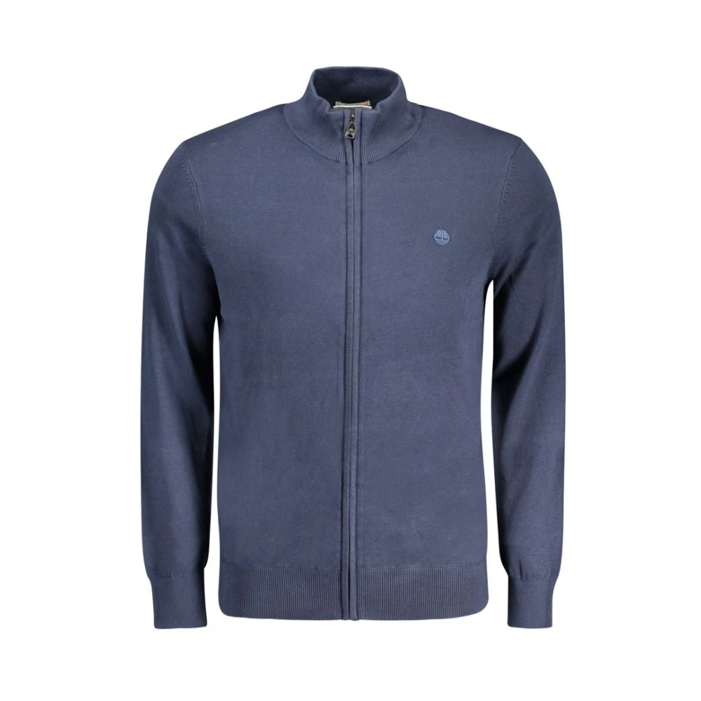 Timberland Blauwe Katoenen Trui Blue Heren