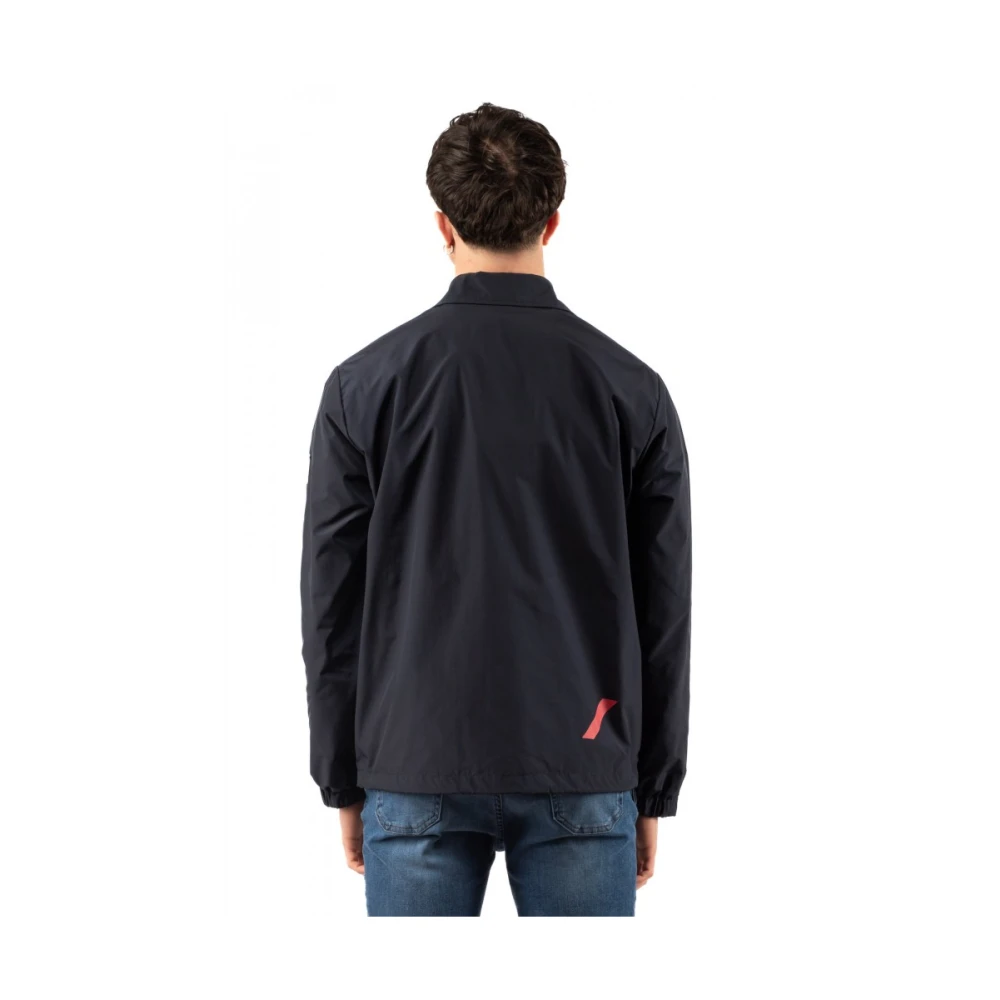 Afterlabel Stijlvolle Blouson Jas Blue Heren