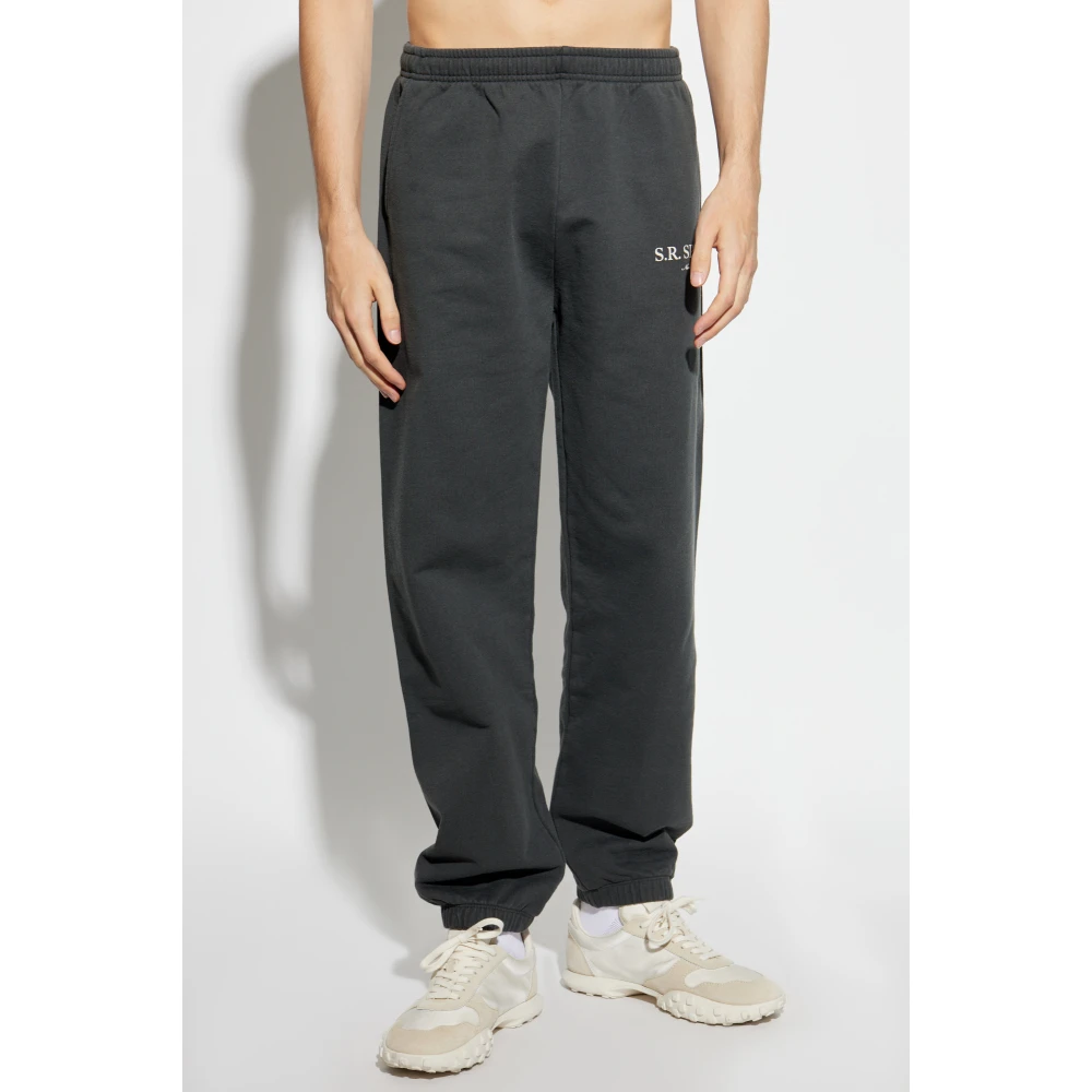 Sporty & Rich Sweatpants uit de New York collectie Gray Unisex