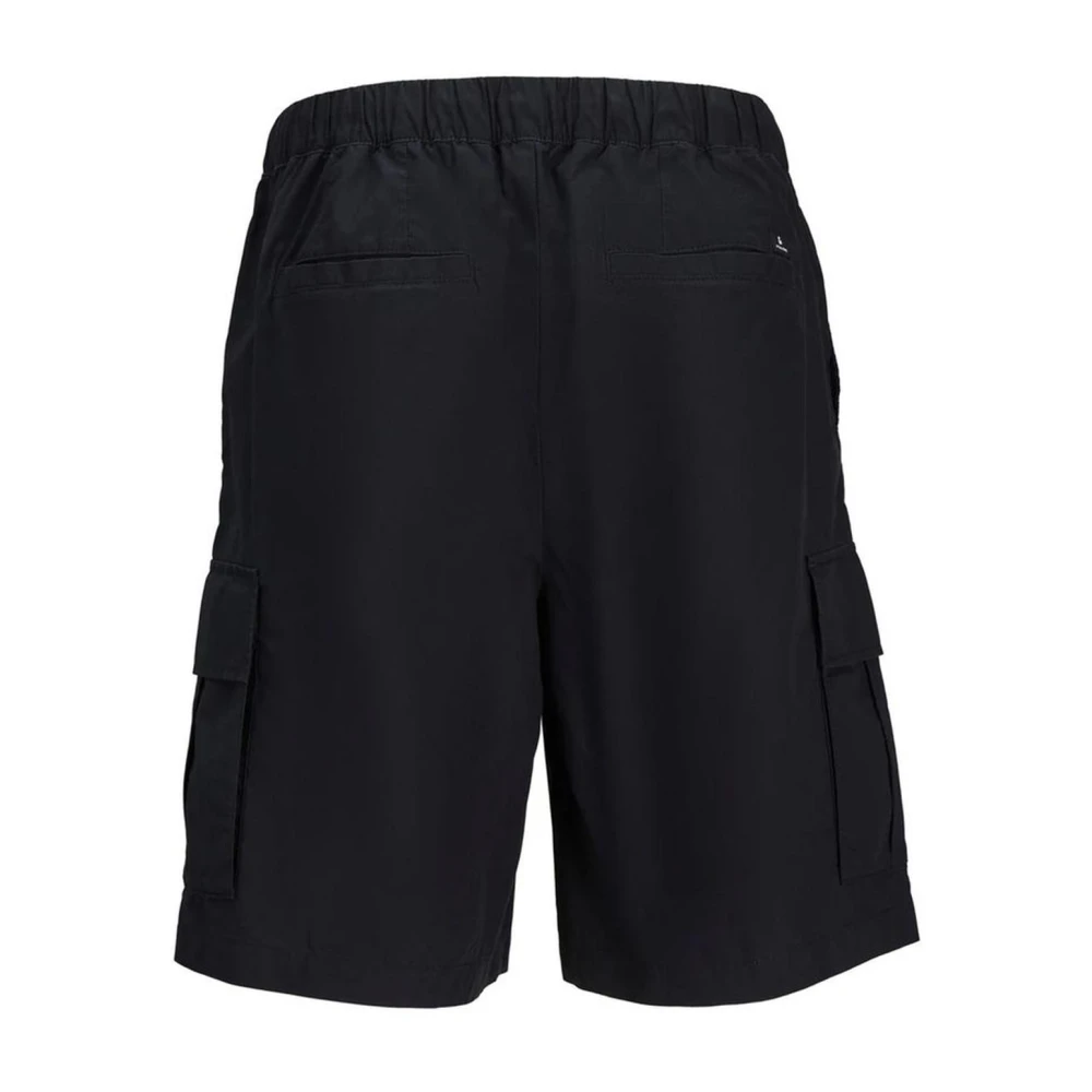 jack & jones Katoenen Bermuda Shorts Collectie Black Heren