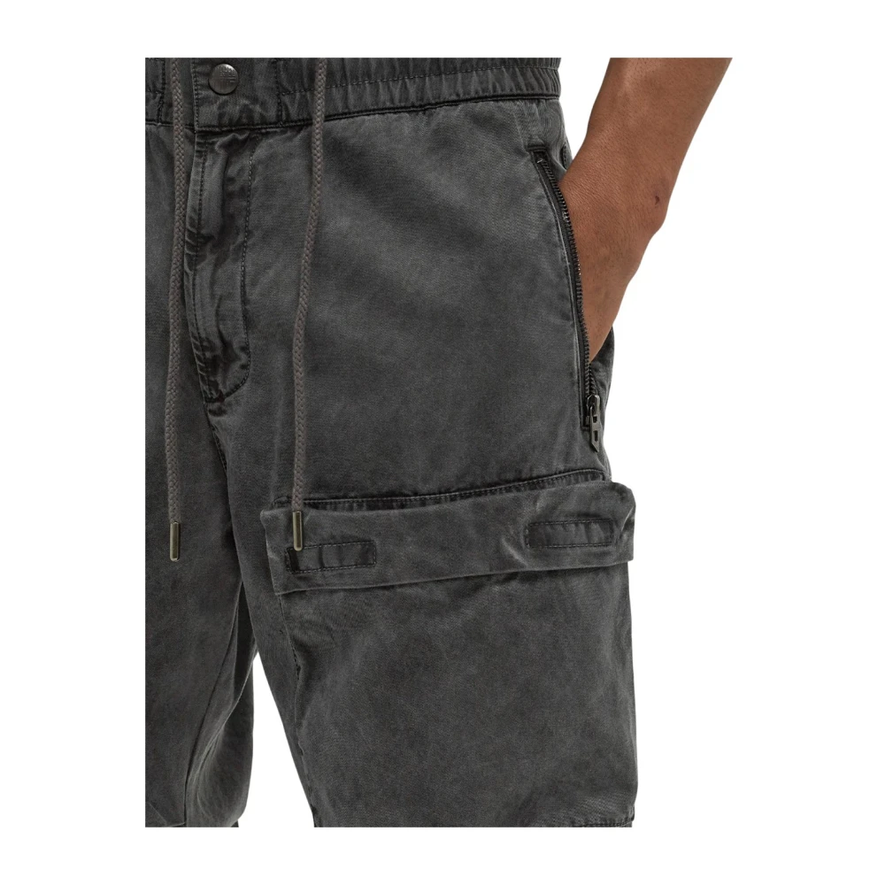 Diesel Cargo Baggy Jeans Gray Heren