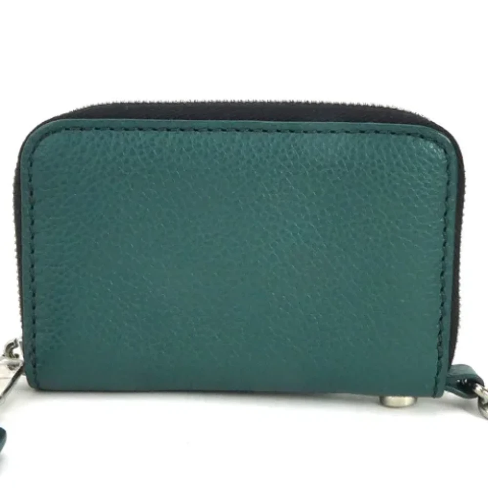 Burberry Vintage Pre-owned Fabric wallets Green Heren