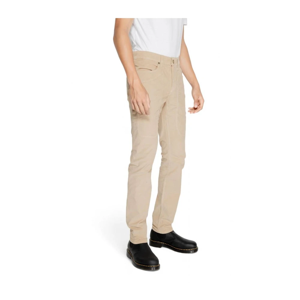 Jeckerson Stretch Katoenmix Herenbroeken Collectie Beige Heren