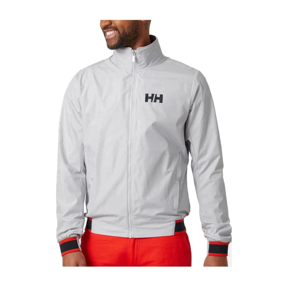 Helly Hansen Men's Gray Windbreakers, M, Wind Jackets