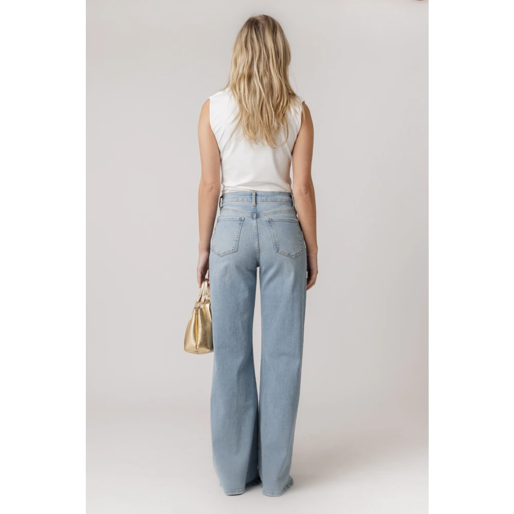 By-Bar BY BAR Femme Denim Pant 612 Light Denim Blue Dames