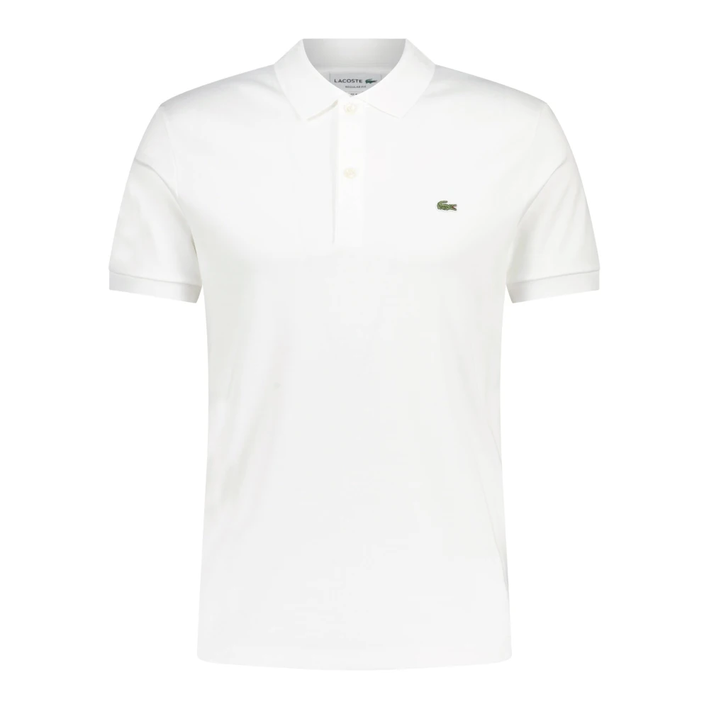 Lacoste black and white polo clearance shirt