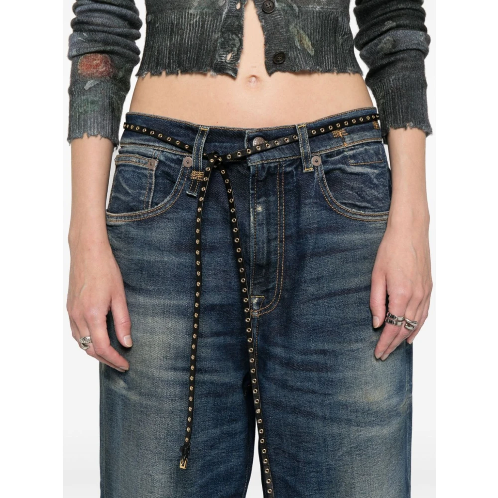 R13 Blauwe Ansel X-Bf Jeans Blue Dames