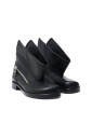 black-zip-fastening-round-toe-shoes