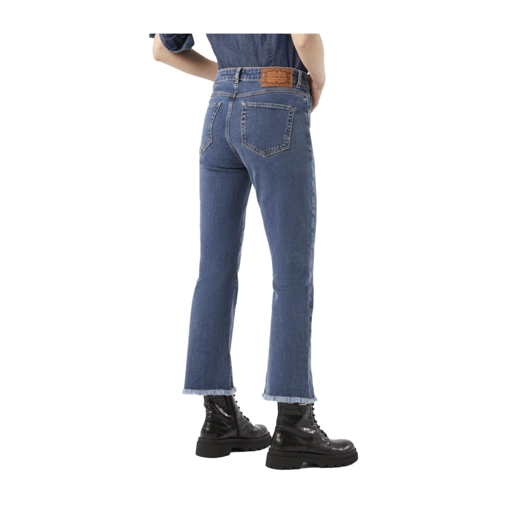 Pennyblack Mini-flare fit denim jeans Blue Dames