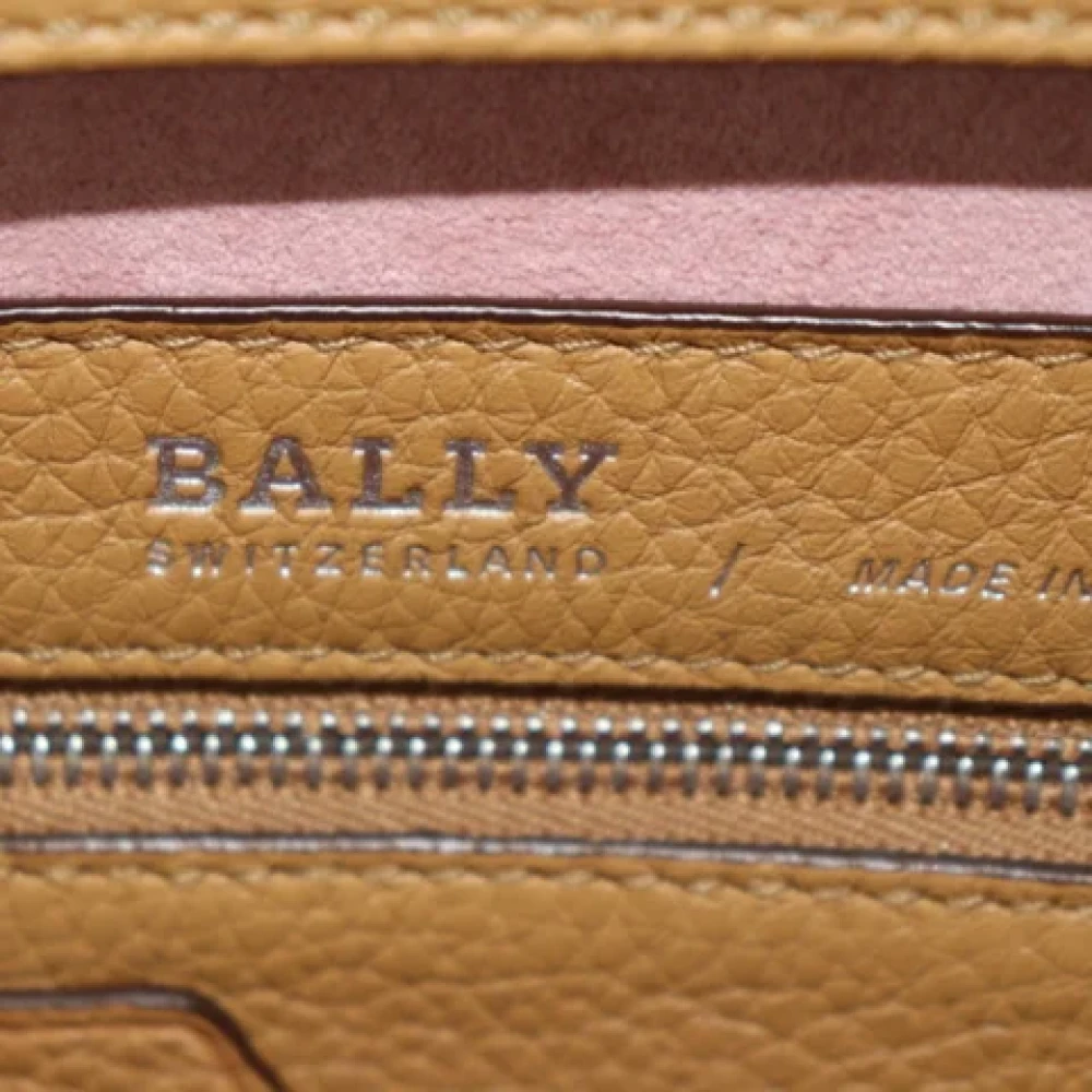 Bally Pre-owned Leather handbags Brown Dames