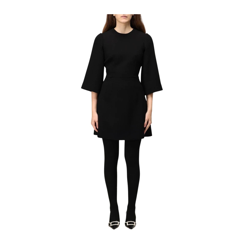 Dolce & Gabbana Women's Black Elegant A-Line Dress