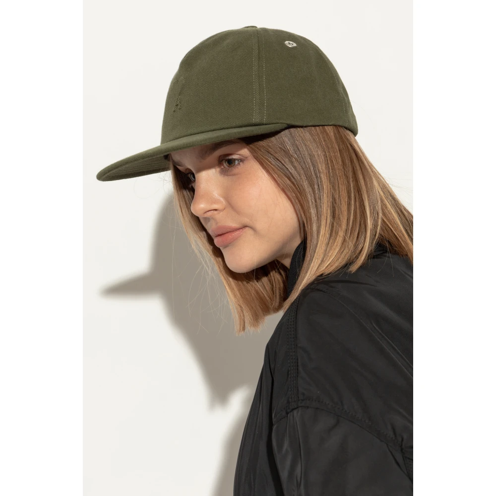Ami Paris Baseball Cap Green Unisex